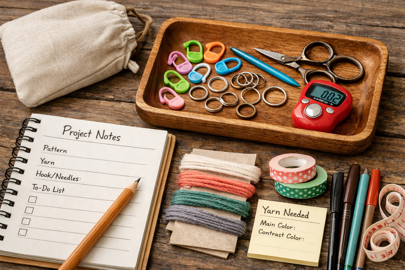 Örme araçları ve planlama