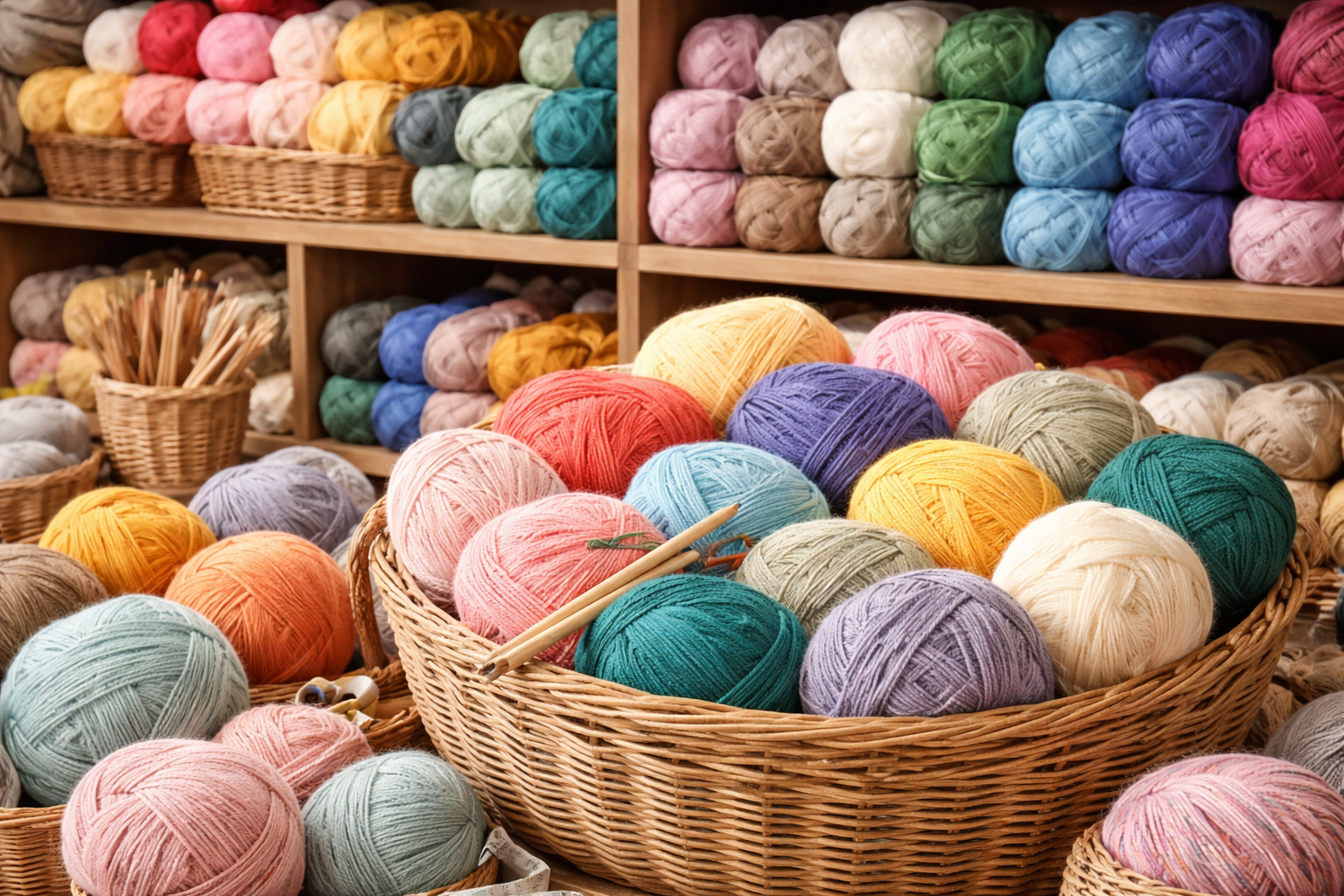 İplik ve örme malzemeleri seçimi